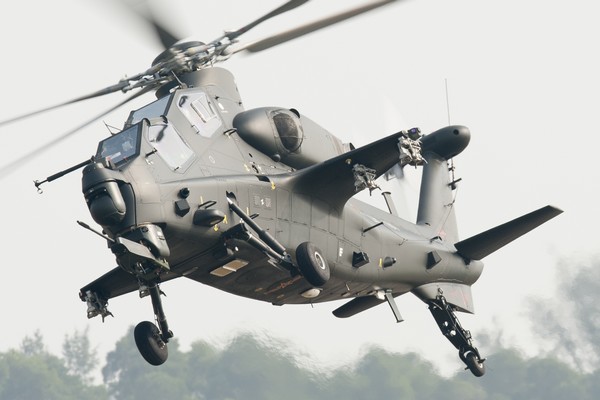 Chinese Z 10 Gunship Helicopter
