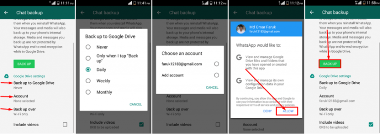 How To Backup Your WhatsApp Chats To Google Drive
