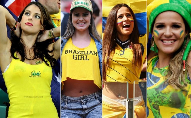 Photos of Hot Female Fans In FIFA World Cup History